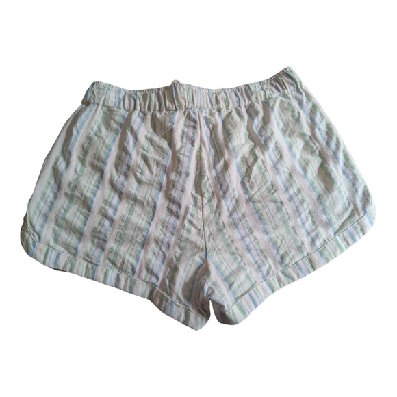 Roxy Women’s Impossible Love Shorts Size S Beach Surf Striped - Picture 2 of 9